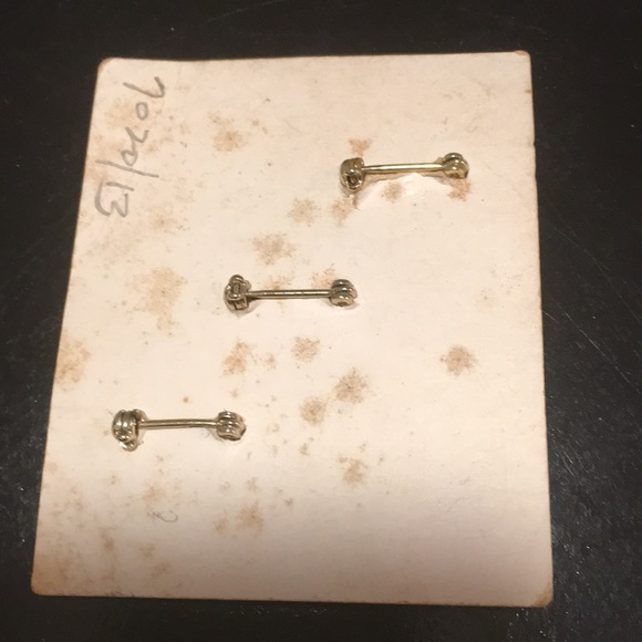 Set Of Three Vintage Cornucopia Brooches - Picture 3 of 3